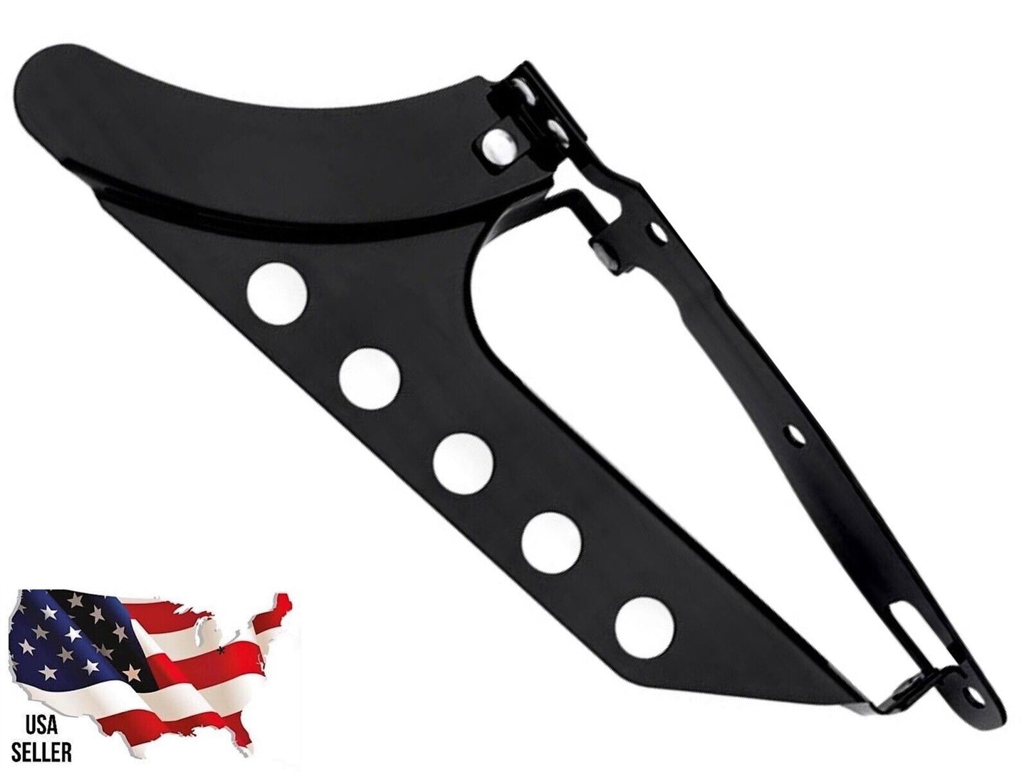 Black Rear Belt Guard Lower Harley Sportster 2004-2024 Nightster Forty Eight 883 1200 XL SUPER LOW IRON BUCKSHOT