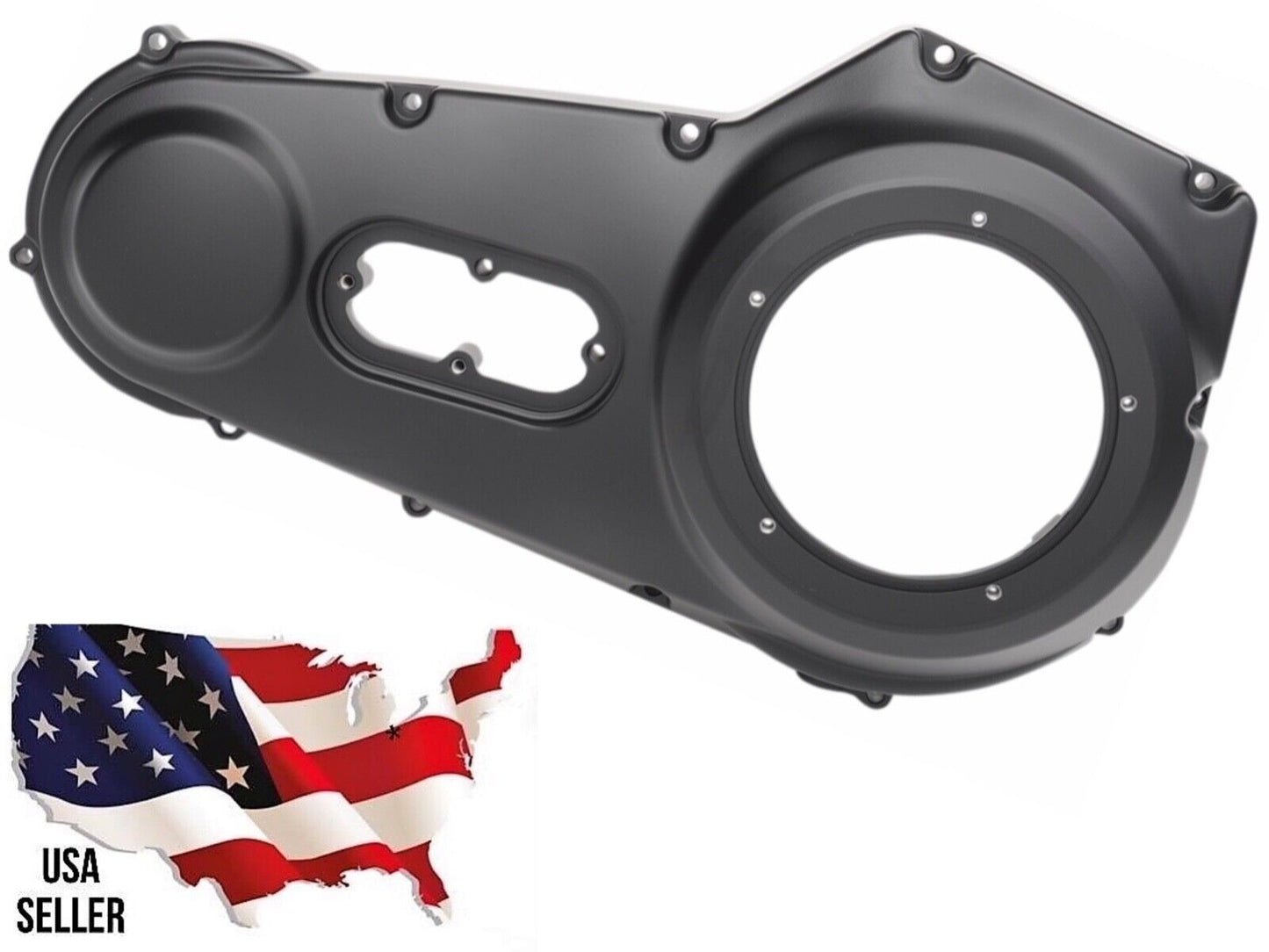 BLACK 60543-99-2006 60715 99B B Harley SOFTAIL Primary Cover night train FAT BOY DYNA LOW RIDER SUPER WIDE GLIDE TWIN CAM FXD