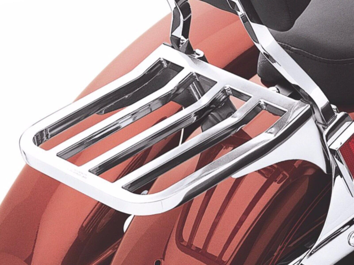 Chrome Luggage Rack Harley Sportster XL 883 1200 2004-2023 53862-00 XL883 XL1200 HERITAGE SOFTAIL CLASSIC FATBOY DYNA STREET BOB LOW SUPER GLIDE