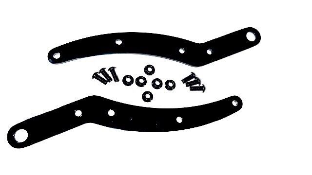 BLACK Rear Fender Strut Set FL 1958-1984 Shovelhead chopper FX 1971-84 Panhead