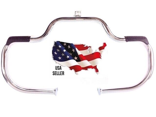 Chrome Highway Bars Harley Softail 49140-05B Springer Heritage Classic 2000-2017 DELUXE SLIM FATBOY CROSS BONES CVO