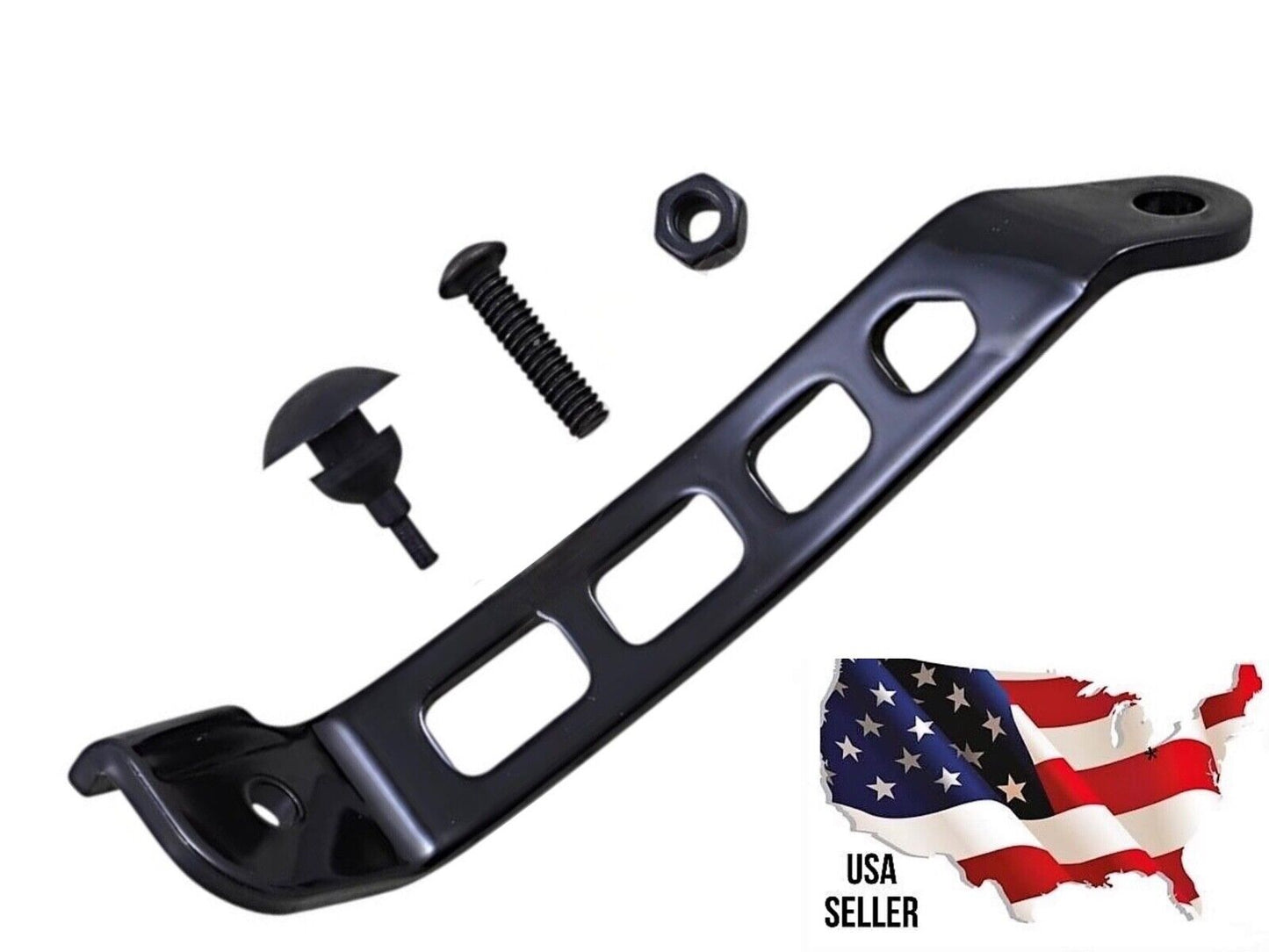 Black Kick stand Extension Harley DAVIDSON Sportster 50212-98 84-2003 Hugger Custom XL883 XL 1200 883