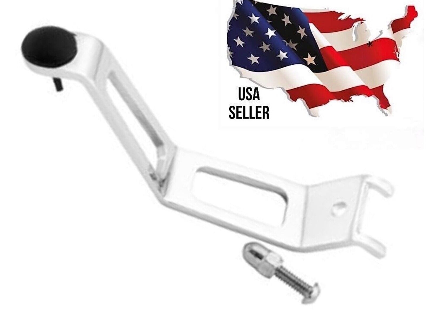 Chrome Harley Softail Touring 1984-2006 Easy Find Kick stand Extension 50233-00 FLH TOURER ELECTRA GLIDE ROAD KING SPRINGER