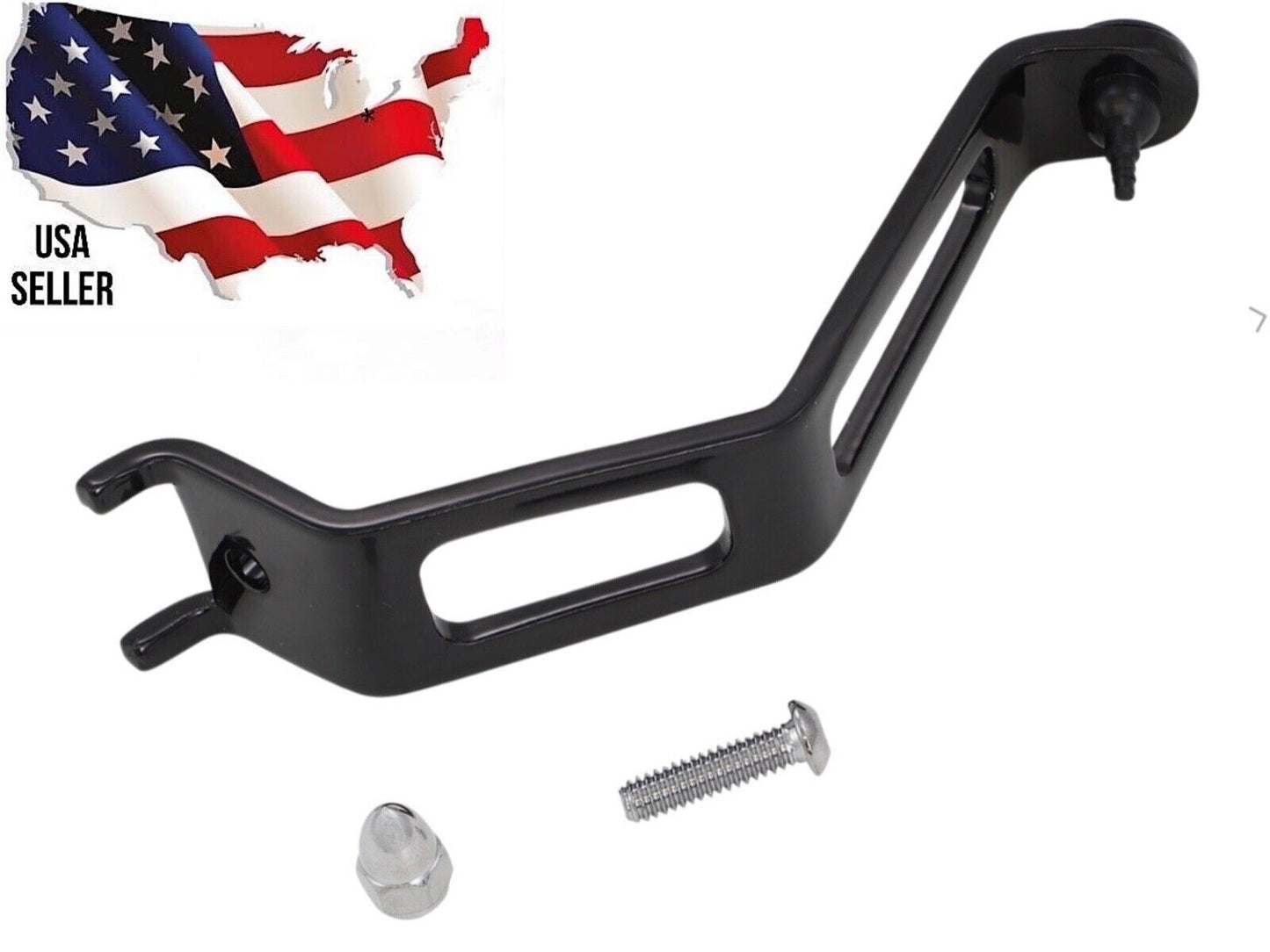 Black Harley Softail Touring 1984-2006 Easy Find Kickstand Extension HD 50233-00 FATBOY SPRINGER TOURER ROAD KING ELECTRA GLIDE