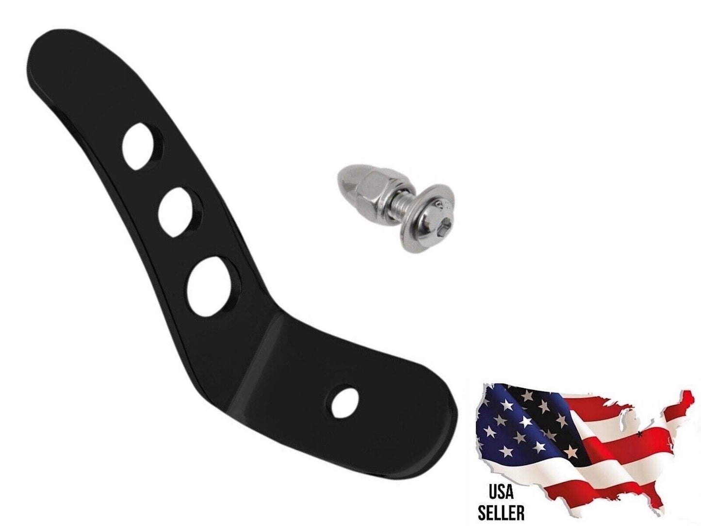 Black Harley Street Road Electra Glide Easy Find Kickstand Extension 50000263 FL ROADKING CVO ULTRA TK LIMITED SPECIAL