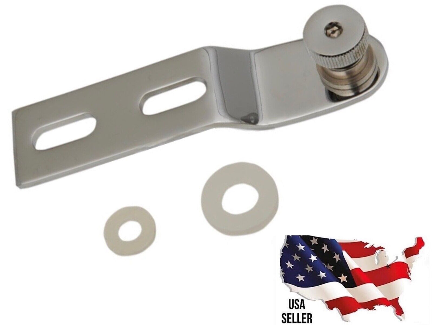 Chrome Rear Seat Bracket Harley Sportster 1996-2023 XL 883 XL1200 V Twin 31-0660 DYNA FATBOY HERITAGE LOW RIDER 490016 SUPER GLIDE