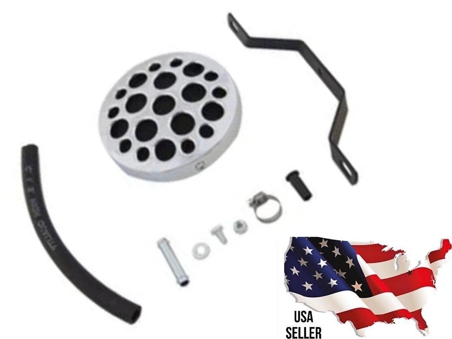 Harley V-Twin 34-0510 Chrome Air Cleaner Softail Dyna Low Rider Super Glide 1989 FILTER SHOVELHEAD SPORTSTER FX FL