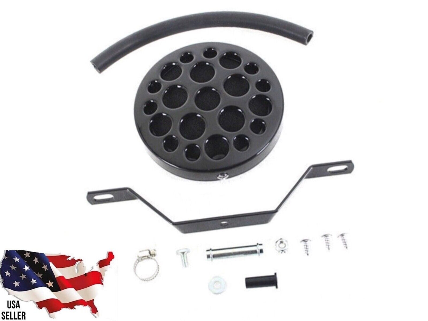 BLACK Harley V-Twin 34-0510 Air Cleaner Softail Dyna Low Rider Electra Glide FX SHOVELHEAD FILTER FX FL HD XL 1000 883