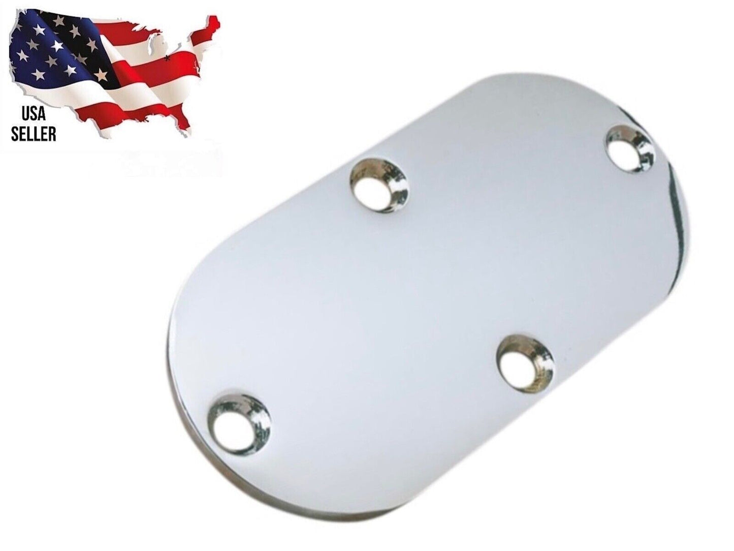 Chrome Primary Inspection Cover Harley 65-2006 325293 Softail Dyna Electra Glide V-TWIN HERITAGE NIGHT TRAIN CLASSIC
