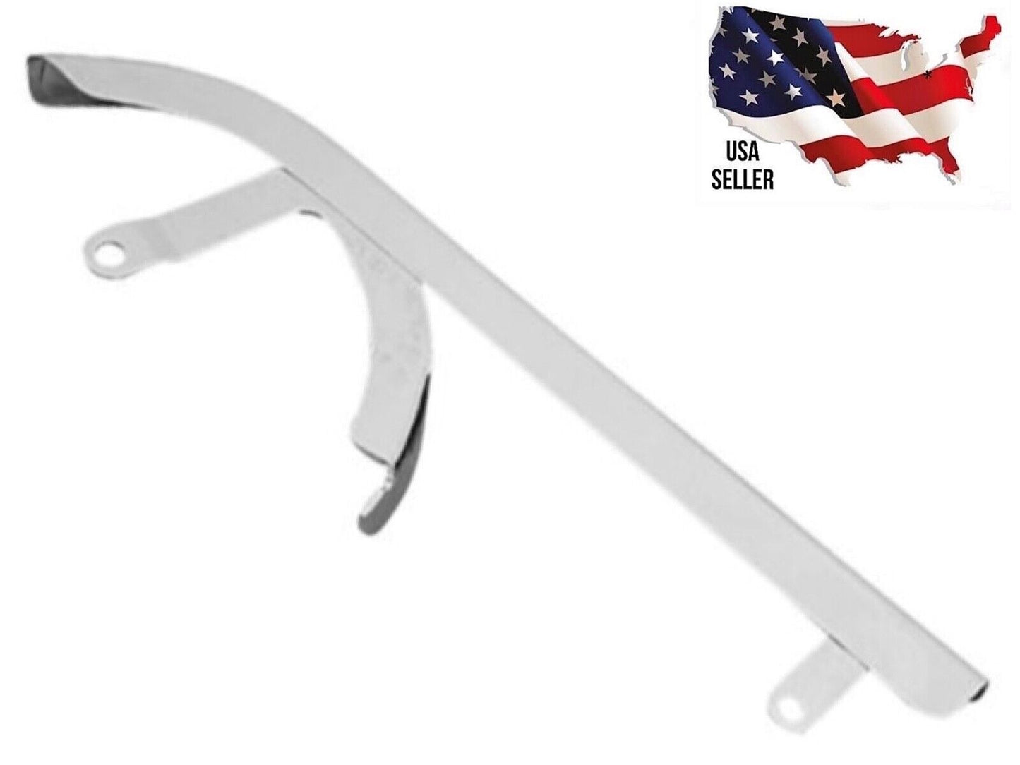 Chrome Belt Guard Upper Harley Sportster 1991-1999 60404-91 HUGGER DELUXE XLH883 XLH 1200 27-1667